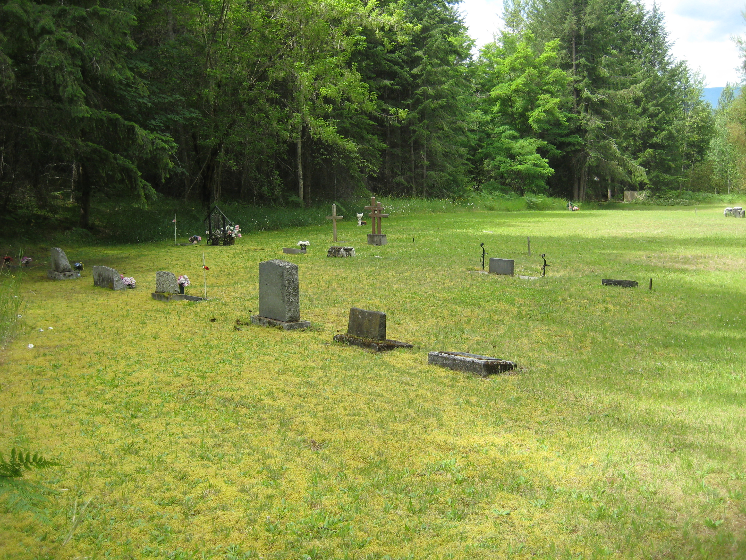 Inside Fauquier Cemetery