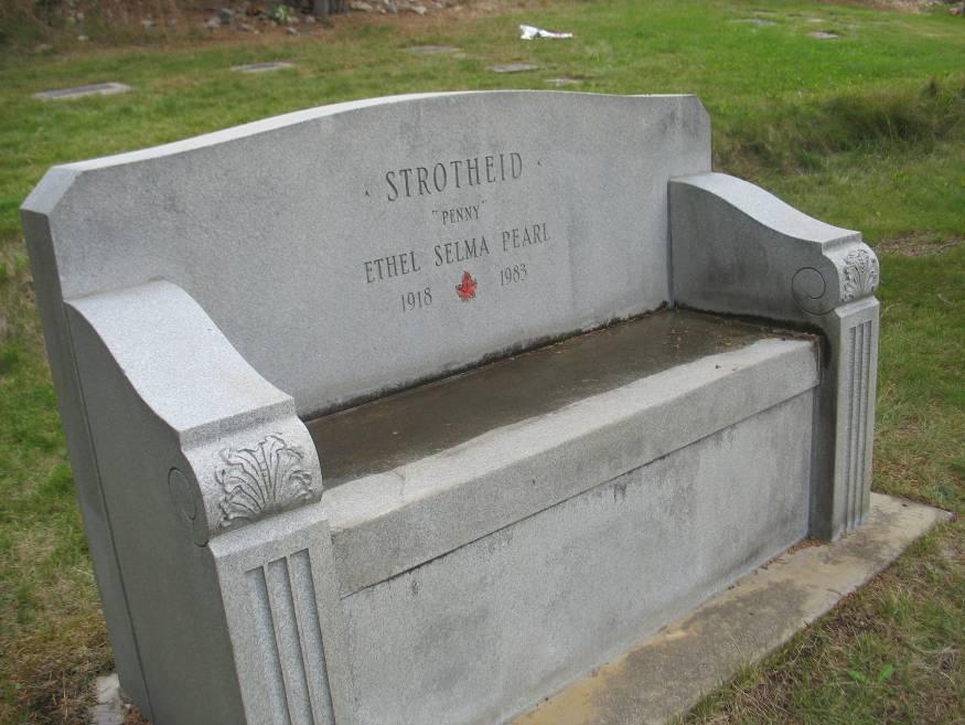Strotheid Memorial Bench