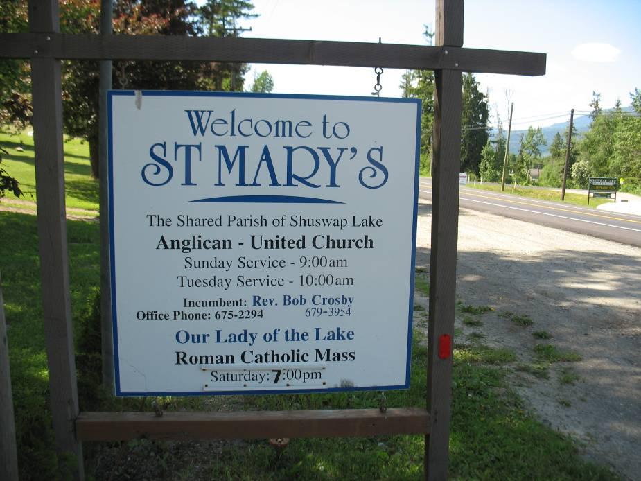 St. Marys Sign