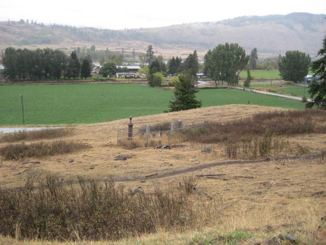 Distance View of Coburn Family Cemetery
