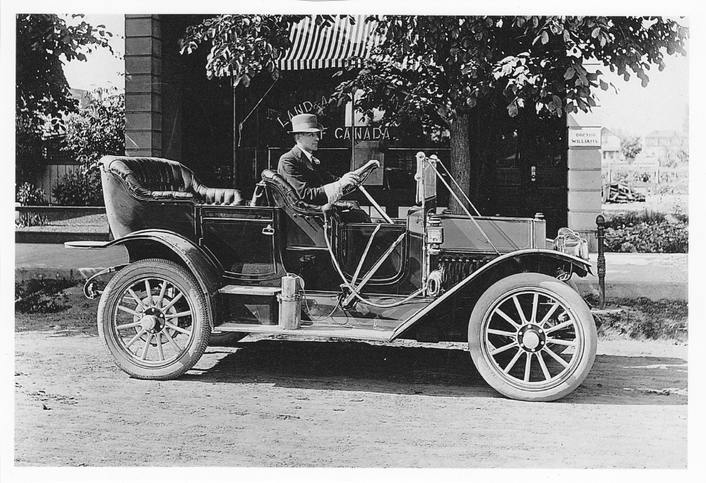Dr. Williams in new car