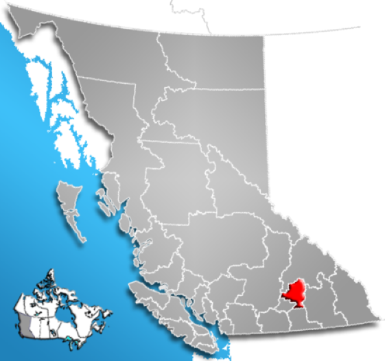 North Okanagan Map
